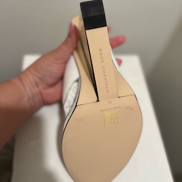 Good American acrylic wedge terry shoe - Picture 10 of 11